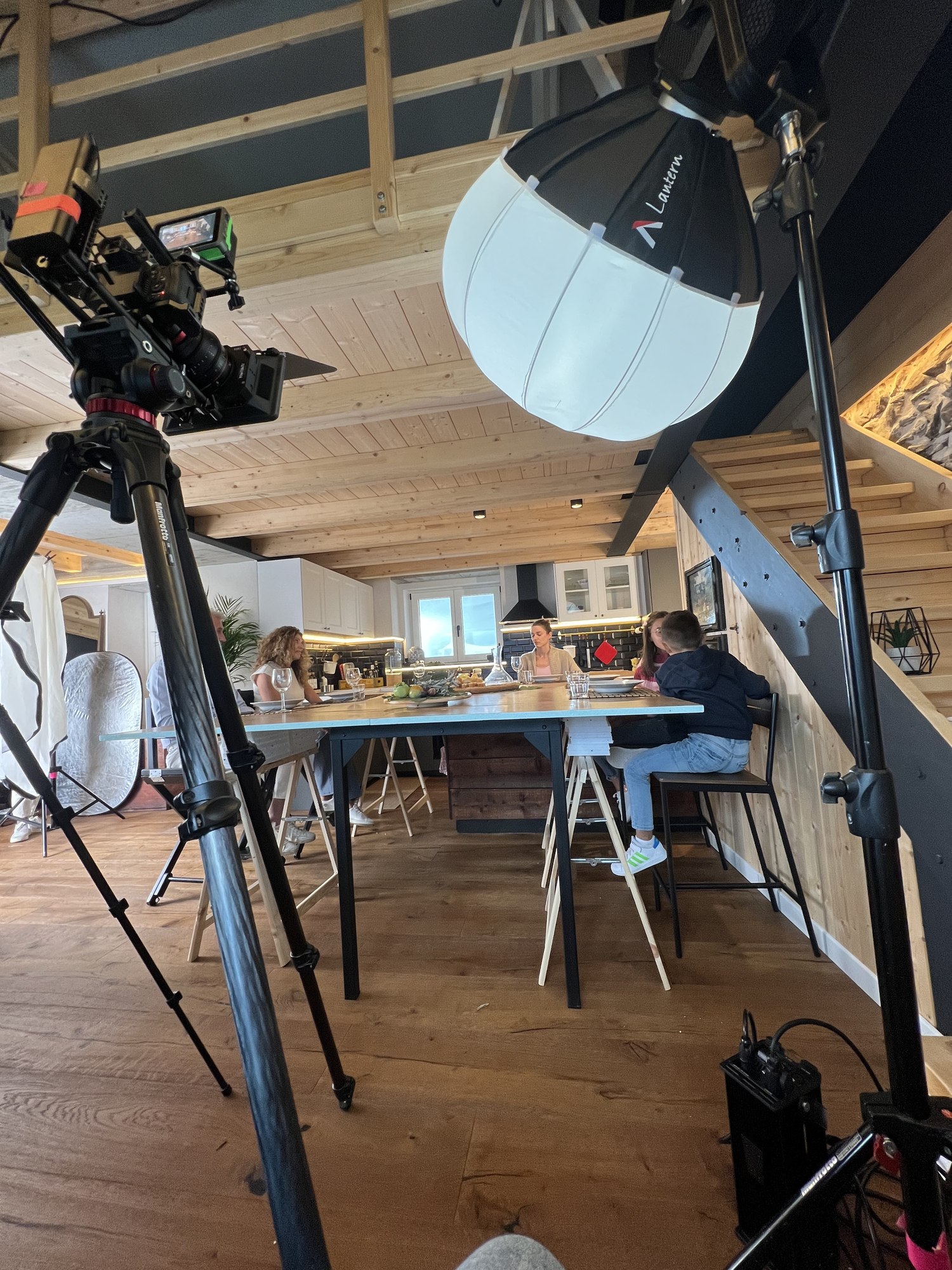 Assistenza su set fotografico